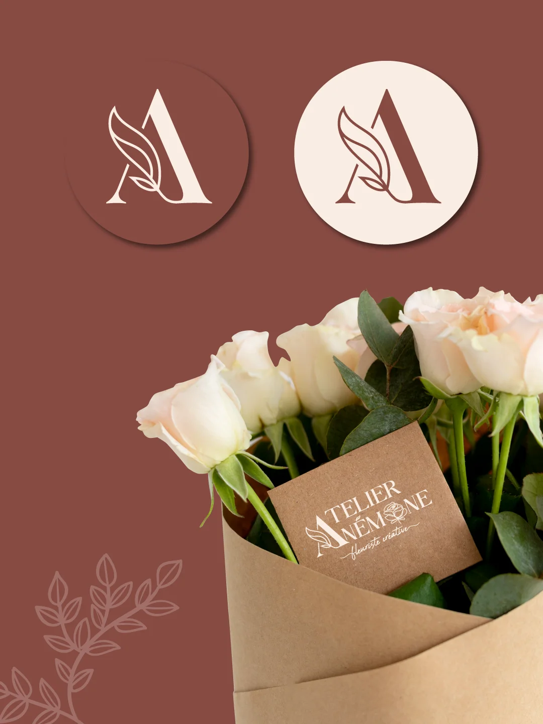 Logo fleuriste